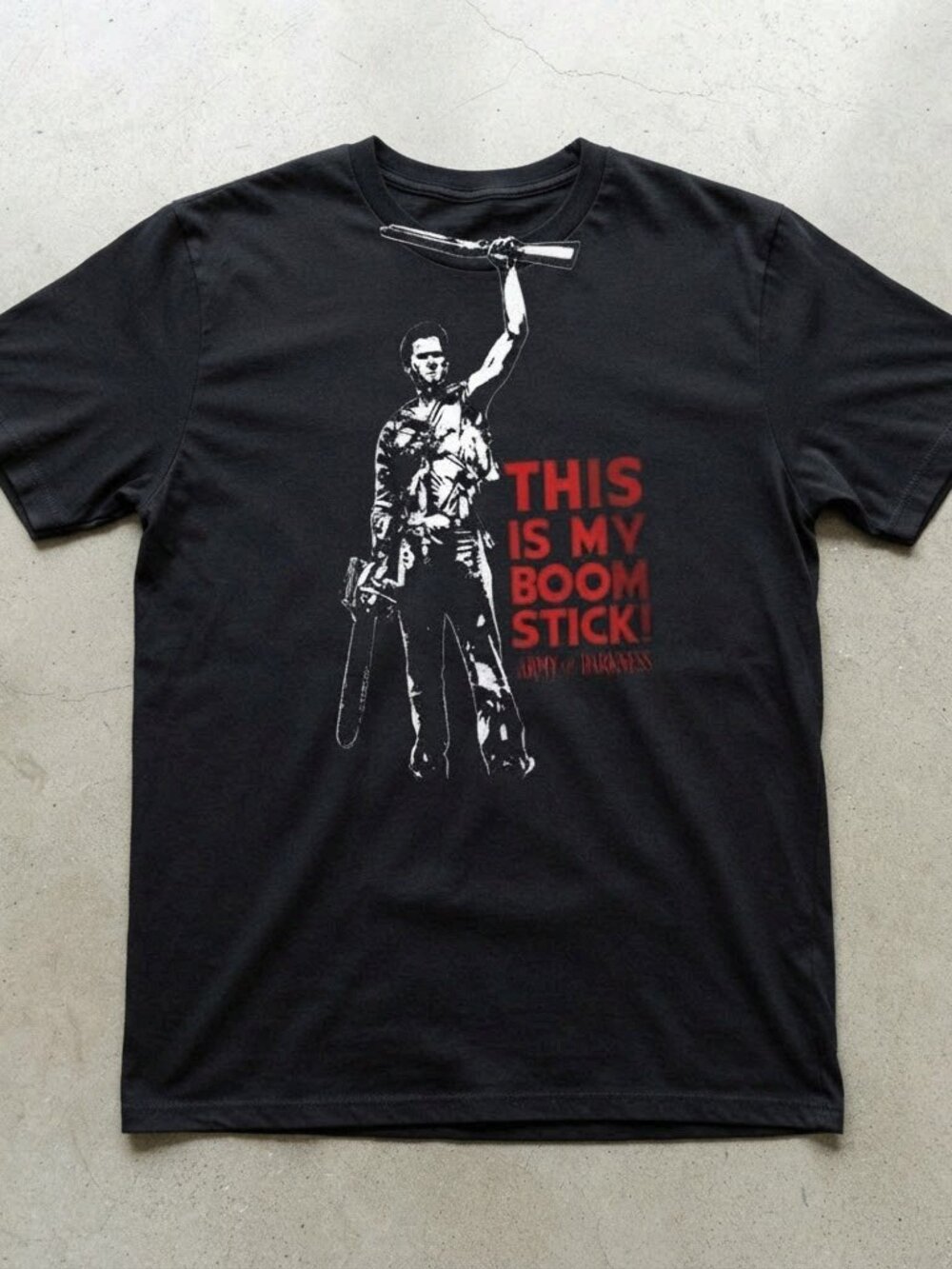 Army of Darkness This Is My Boom Stick Graphic T-Shirt for Fans